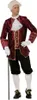 Costume rococo Monsieur le Marquis bordeaux Taille : 52 Voir les images du produit 1