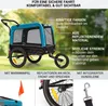 Klarfit Fahrradanhänger für Hunde, 2-in-1 Hunde Produktbild-Vorschau 4
