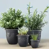 Plastard Blumentopf Capri Ø 40x35 cm Anthrazit - Produktbild-Vorschau 5