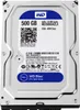 A close-up, top-down view of a Western Digital 500 GB hard drive against a white background. Náhled obrázku produktu