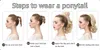 INF Extension de cheveux queue de cheval à clipser Voir les images du produit 2