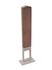 Robuste Montagesäule aus Azobé für Wallboxen, 25,5 kg, 25 Produktbild-Vorschau 1