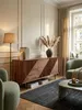 Sideboard aus Sheesham Massivholz und Metall, Modernes Produktbild-Vorschau 5