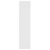 vidaXL Libreria/Sideboard Bianco 66×30×130 cm Materiale a Anteprima dell’immagine prodotto 6