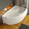 Pannello per vasca RAVAK A ROSA II L 170 cm N bianco neve Anteprima dell’immagine prodotto 1