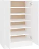 vidaXL Schuhschrank Weiß 60x35x92 cm Holzwerkstoff Produktbild-Vorschau 10