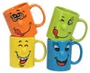 Gerimport Kaffee / Tee Becher Funny Faces - 4x Stuck - Produktbild-Vorschau 1
