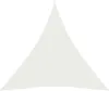 vidaXL Vela de sombra, 160 g/m², blanca, 3x4x4 m, HDPE - Vista previa de la imagen del producto 2