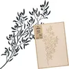 Große Malschablonen L 59x95 cm, Olive Zweig Baum Muster, Produktbild-Vorschau 1