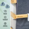 věšák na ručníky eluno se 2 držáky na ručníky a 6 háčky - Náhled obrázku produktu 6