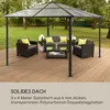 Blumfeldt Pavillon 3x4m, Rostfreier Aluminium-Pavillon mit Produktbild-Vorschau 7