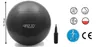 Ballon de gymnastique gonflable 75 cm - noir Voir les images du produit 2