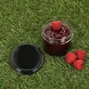 zestaw 25 kubków na przetwory o pojemności 125 ml z czarną Podgląd zdjęcia produktu 2