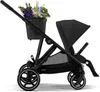 Cybex Gazelle S Kinderwagen - Farbe: Moon Black / Gestell Black Podgląd zdjęcia produktu