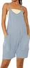 ASKSA Damen Jumpsuit Sommer Ärmellos Kurz Latzhose Overall Produktbild-Vorschau 2
