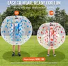 VEVOR 2 x 1,5 m nafukovací míč Bubble Soccer Zorb Náhled obrázku produktu 3