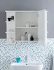 Nástěnná skříň WL5.754 Bílá 80x64,5x20cm Dřevotřísková Náhled obrázku produktu 6