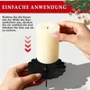 4 Stück Kerzenständer, Kerzenhalter Adventskranz Produktbild-Vorschau 3