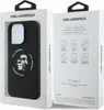 A product packaging for a Karl Lagerfeld phone case, showing the case inside the packaging and marketing information on the side. Anteprima dell’immagine prodotto