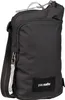 A black Pacsafe crossbody bag is shown against a white background. Anteprima dell’immagine prodotto