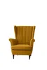 FURMEB24 SESSEL CHLOE 104 x 98 cm SENFGELB Náhled obrázku produktu 3