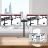 Duronic DM15D2 Monitorarm | Standfuß für 27" Zoll Produktbild-Vorschau 2