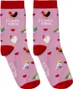 I love cock Socken Funsocken Damen Hähne Strümpfe in 37-42 Produktbild-Vorschau 1