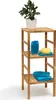 Relaxdays Badregal Holz, 3-5 Ablagen, Standregal aus Produktbild-Vorschau 1