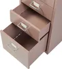 A close-up view of an open filing cabinet with several drawers. Voir les images du produit
