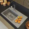 Granitan | Spülbecken Granit - Beige - 80x50x22 cm - Produktbild-Vorschau 4