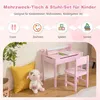 Ensemble table d'activités pour enfants avec chaise, rose, Voir les images du produit 4