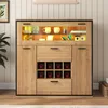 okwish Sideboard Kommode Beistellschrank Produktbild-Vorschau 5