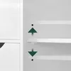Relaxdays Badezimmerschrank, HxBxT: 80 x 60 x 30 cm, 3 Produktbild-Vorschau 6