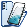 A disassembled phone case with a phone inside, shown from a diagonal angle against a white background. Produktbild-Vorschau