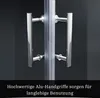 SONNI Duschkabine Eckeinstieg Dusche Scharniertür Produktbild-Vorschau 5