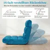 Fauteuil de sol COSTWAY avec dossier, fauteuil de sol, Voir les images du produit 4