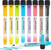 RAGI Whiteboard Marker 8 Farben Magnetische Whiteboard Produktbild-Vorschau 1