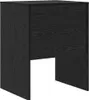 vidaXL Bureau, zwart, eikenlook, 60 x 50 x 76 cm Productafbeelding-voorbeeld 7
