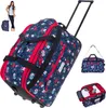 Trolley Tasche Damen Reisetrolley Weekender Duffle Bag Produktbild-Vorschau 1