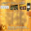 LED-Lichtvorhang 6x3 m, 600 LEDs, 8 Modi, IP65, mit Stecker Productafbeelding-voorbeeld