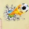 GKA XL Fußball mit Feuerschweif GK65 Wandtattoo für Produktbild-Vorschau 2