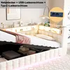 Flieks hydraulische slaapbank 90x200 cm met opbergruimte, Productafbeelding-voorbeeld 7