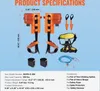 Product specifications and accessories for tree climbing spikes. Podgląd zdjęcia produktu