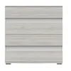 Komoda Příborníky Highboard 90 cm White/Kathult Grey se Náhled obrázku produktu 3