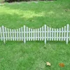 Płotek ogrodowy plastikowy palisada obrzeże ogrodowe białe Podgląd zdjęcia produktu 6