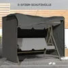 Copertura per dondolo a dondolo Outsunny a 3 posti, Anteprima dell’immagine prodotto 5