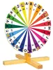EDUPLAY 110-168 Glücksrad Ø 30cm aus Holz zum selbst Produktbild-Vorschau 2