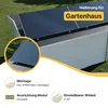 Balkonkraftwerk 1000W Solaranlage mit Wand/Gartenhaus Produktbild-Vorschau 4