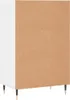 vidaXL Highboard Weiß 57x35x90 cm Holzwerkstoff Produktbild-Vorschau 6