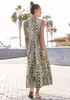 LASCANA Maxikleid mit Animalprint und kurzer Knopfleiste Produktbild-Vorschau 4